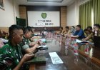 Dandim 0624/Kab. Bandung Pimpin Rakor Pembangunan Batalyon TP