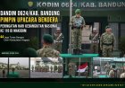 Dandim 0624/kab Bandung Pimpin Upacara Hari Kebangkitan Nasional ke 118